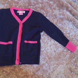 Pink and Blue Cardigan